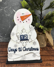 Snowman Christmas Countdown    
