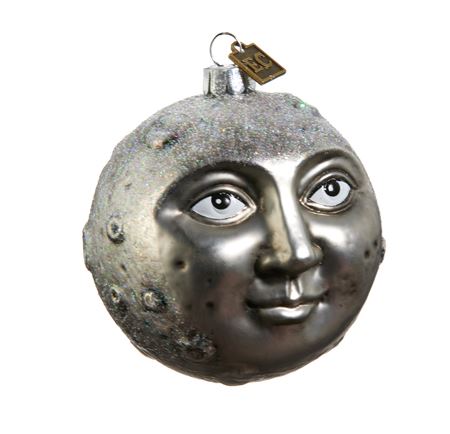 RAZ - 3.25" Man in the Moon Ball Ornament christmas ornament   