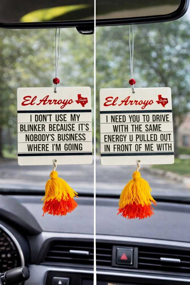 Marquee Car Freshener (2 Pack) - Same Energy