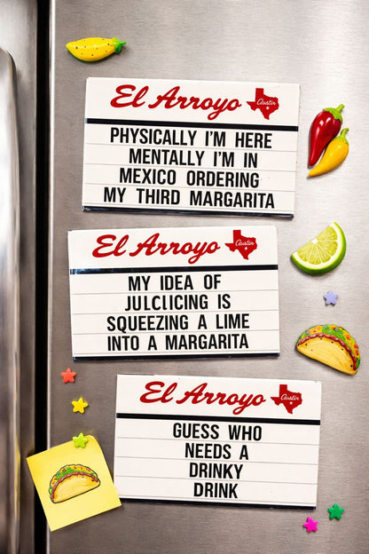 Magnet Set - Salt or No Salt Magnets