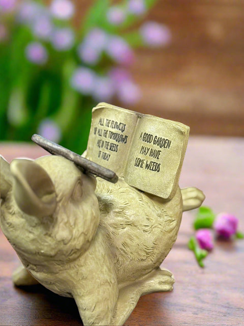 Spring Garden Critters: Charming Resin Figurines for Outdoor Decor, Home Accents, Perfect for Garden Lovers & Collectors