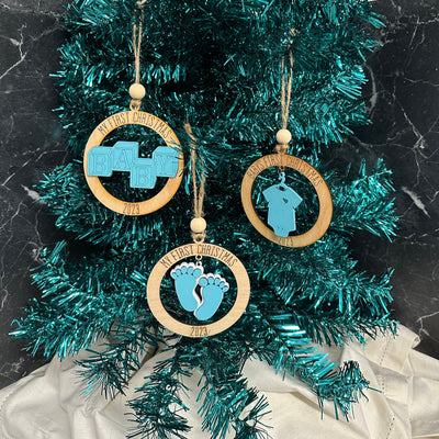 Baby’s First Christmas Ornaments Ornament   