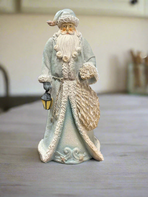 Coastal St. Nick Santa figurine