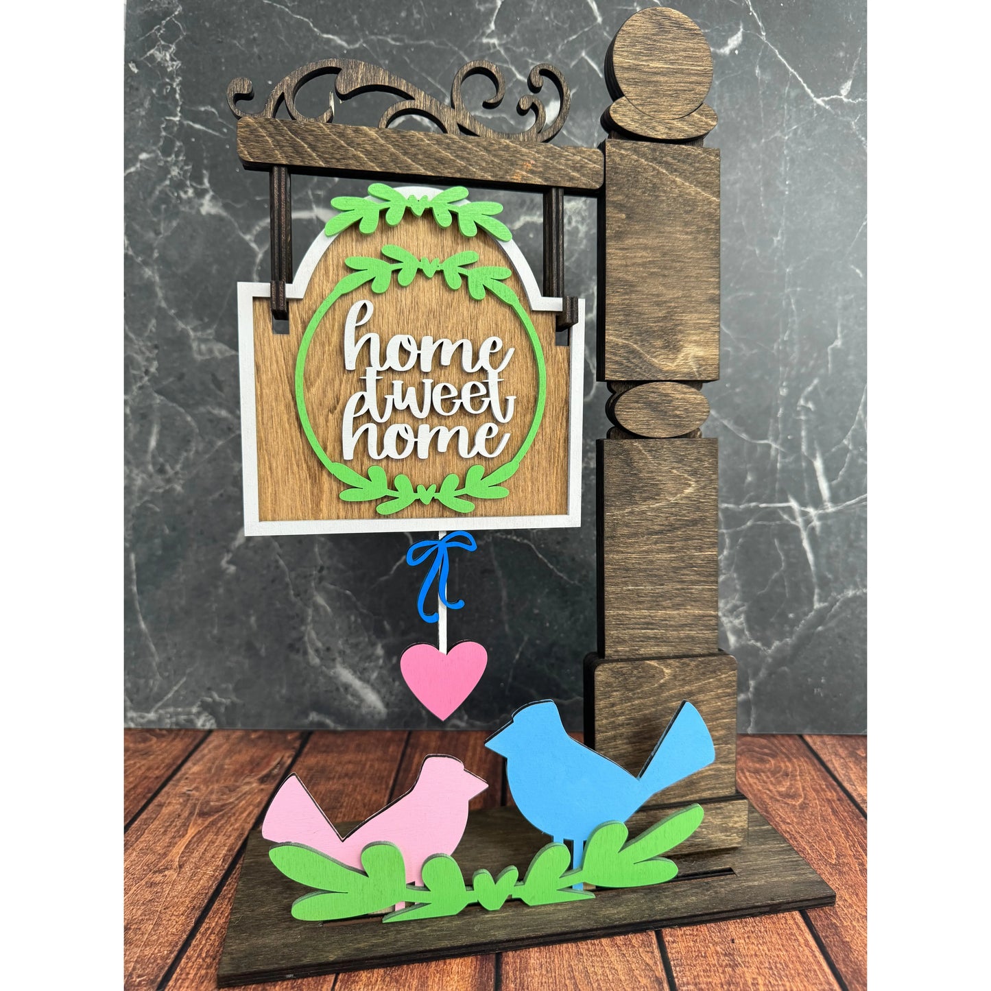 Valentine Mini Post Add Ons Interchangeable Add On Home Sweet Home  