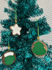 Stitched Christmas Ornaments    
