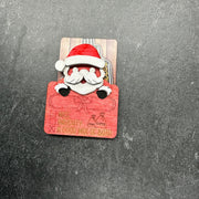 Santa Gift Card & Money Holder Christmas Gift Card & Money Holder A Good Mix of Both = Gift Card Holder  