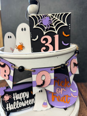 Happy Halloween Tiered Tray Tiered Tray   