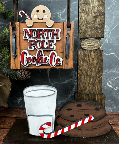 North Pole Cookie Co Mini-Post Interchangeable Add On with Mini-Post  