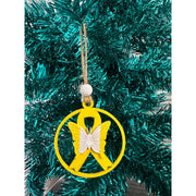 Cancer Awareness Ornaments Christmas Ornament Butterfly  