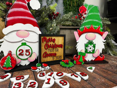 Gnome Christmas Countdown Christmas Countdown