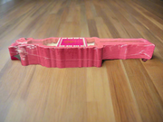 Berries and Balsam Pink Wooden Nutcracker Dough Bowl - LUX Candle Holder