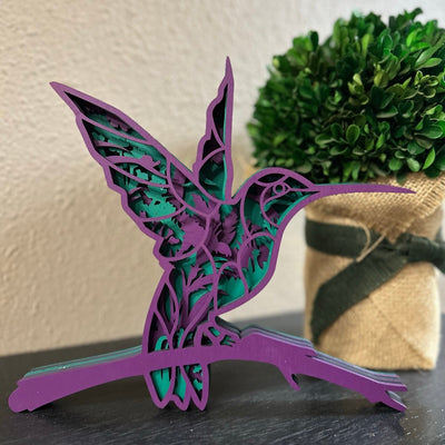 Hummingbird 3D Art   