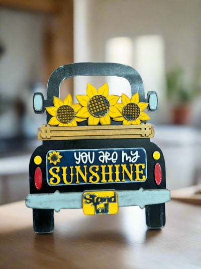 Sunflower Truck Interchangeable Add On with truck  