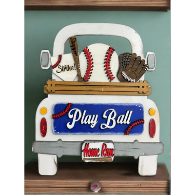 Baseball Truck Interchangeable Add On with Truck  