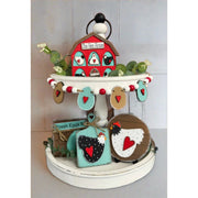Chicken Farmhouse Tiered Tray Tiered Tray   