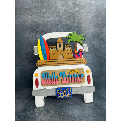 Hello Summer Truck Interchangeable Add On with Truck  