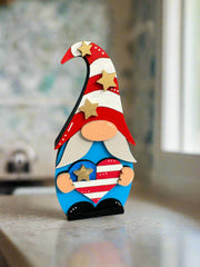 Patriotic Mini Gnome Patriotic Shelf Sitter   