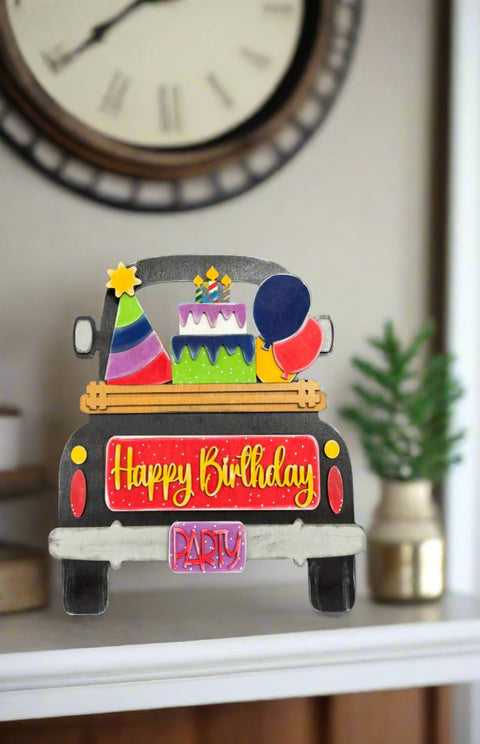 Happy Birthday - Add-On - Truck Interchangeable Add On   