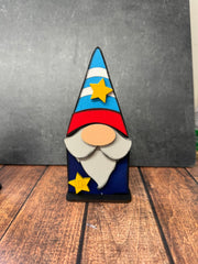Mini Seasonal Gnomes Gnome Shelf Sitter Patriotic  