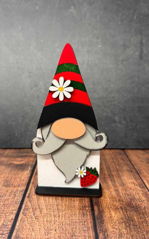 Mini Seasonal Gnomes Gnome Shelf Sitter Strawberry  