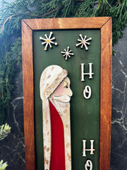 Farmhouse Skinny Santa Frame    