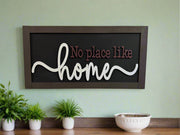 Farmhouse Collection Signs Farmhouse Hanger No Place Like Home  