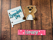 Welcome To Our Classroom Interchangeable Sign  Add-on only Groundhog Day/February 