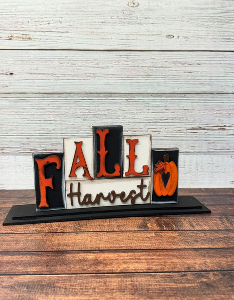 Thanksgiving Word Blocks  Fall  