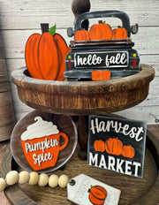 Fall Harvest Tiered Tray Tiered Tray   