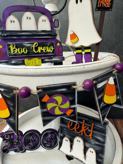 Boo Crew Tiered Tray Tiered Tray   