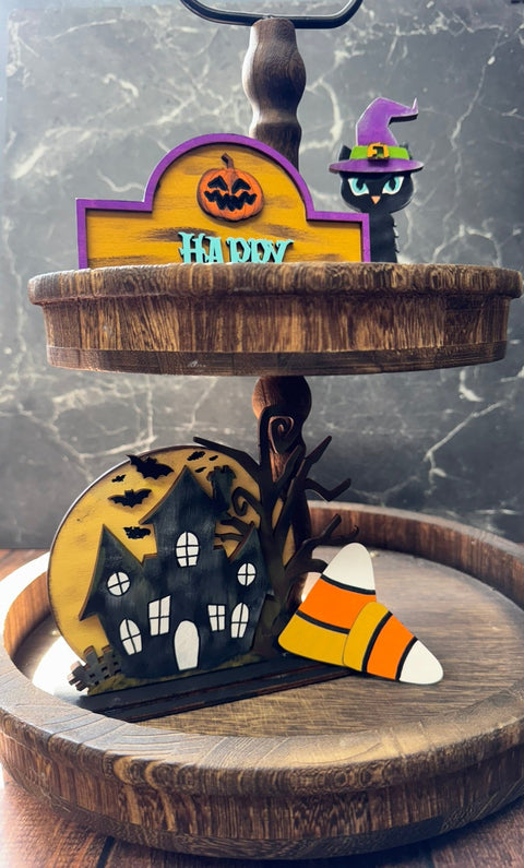 Halloween Tiered Tray Tiered Tray   