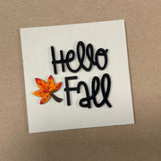 Fall Leaning Sandwich Board Tiles Interchangeable Leaning Sandwich Boards Hello Fall  