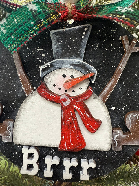 Setting Snowman Ornament    