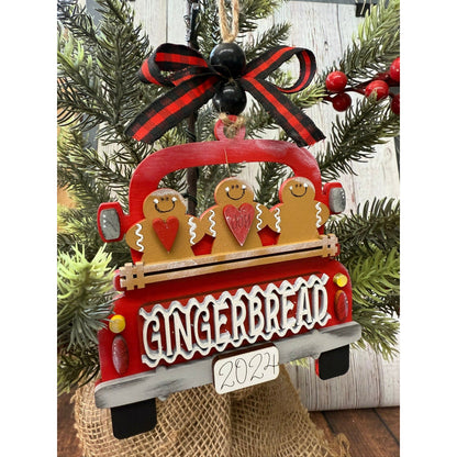 Farmhouse Truck Ornament Christmas Ornament   