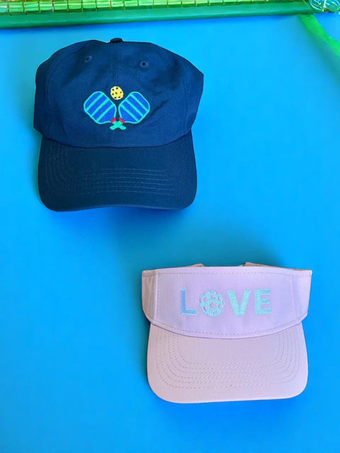 Pickleball Cap or Visor Unisex Sun Shield, Durable and Stylish Activewear for Pickleball Enthusiasts, Great Gift for Athletes Pickleball Hat