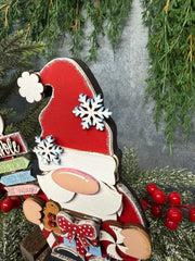 North Pole Santa Christmas Shelf Sitter