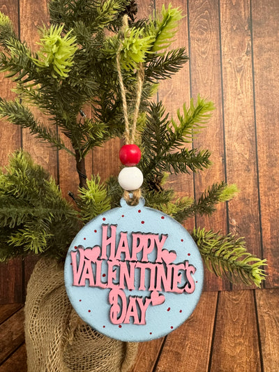 Valentine Ornaments Ornaments Happy Valentine's Day  