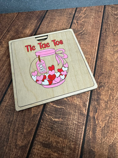 Valentine's Day Tic Tac Toe Valentine Gift   