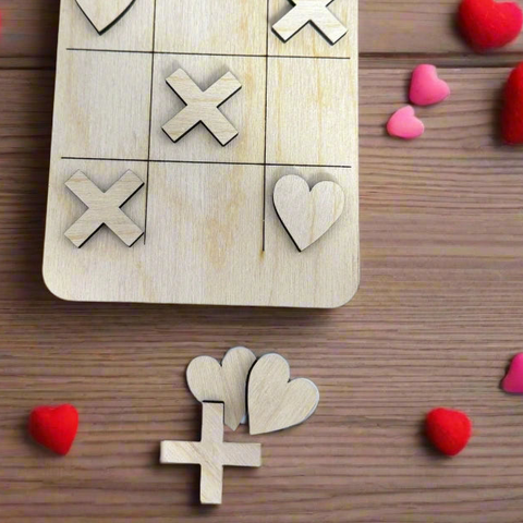 Mini Valentine Tic Tac Toe Valentine Gift