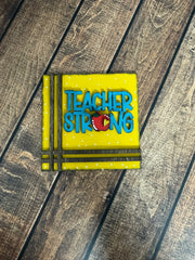 Teacher Leaning Sandwich Board Tiles Interchangeable Leaning Sandwich Boards Teacher Strong  