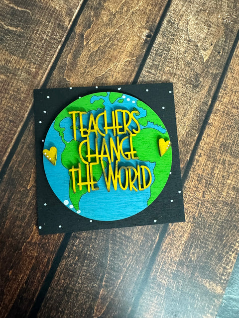 Teacher Leaning Sandwich Board Tiles Interchangeable Leaning Sandwich Boards Teachers Change the World  