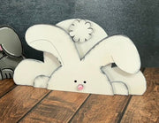 Chunky Bunny Décor Easter Shelf Sitter White  