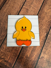 Mini Easter Leaning Sandwich Board Tiles Interchangeable Leaning Sandwich Boards Chick  