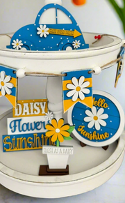 Sunshine & Daises Tiered Tray Tiered Tray