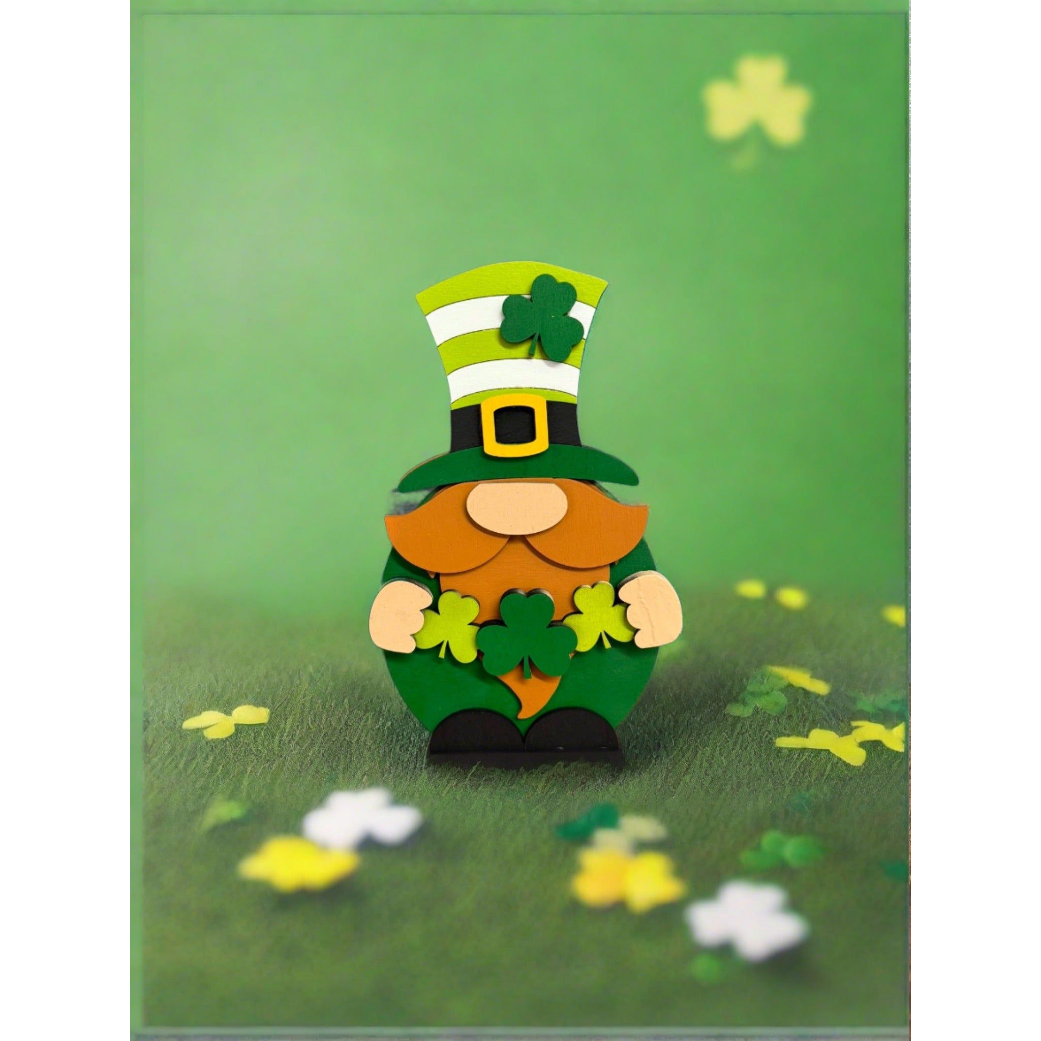 Leprechaun Gnome St. Patrick's Day Shelf Sitter   