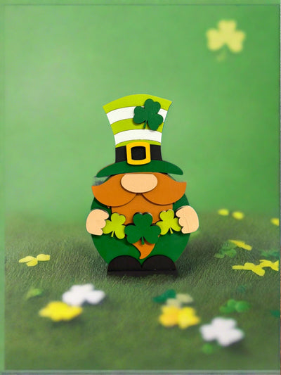 Leprechaun Gnome St. Patrick's Day Shelf Sitter   