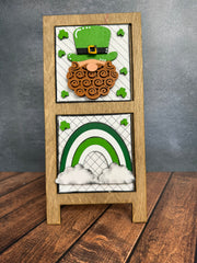 Mini St. Patrick's Day Leaning Sandwich Board Tiles St. Patrick's Day Interchangeable   