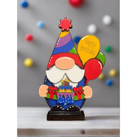 Birthday Gnome Birthday Gnome Shelf Sitter   