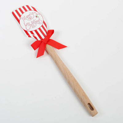 Guess and Company - Merry Christmas Red Stripe Silicone Spatula Kitchen Ware