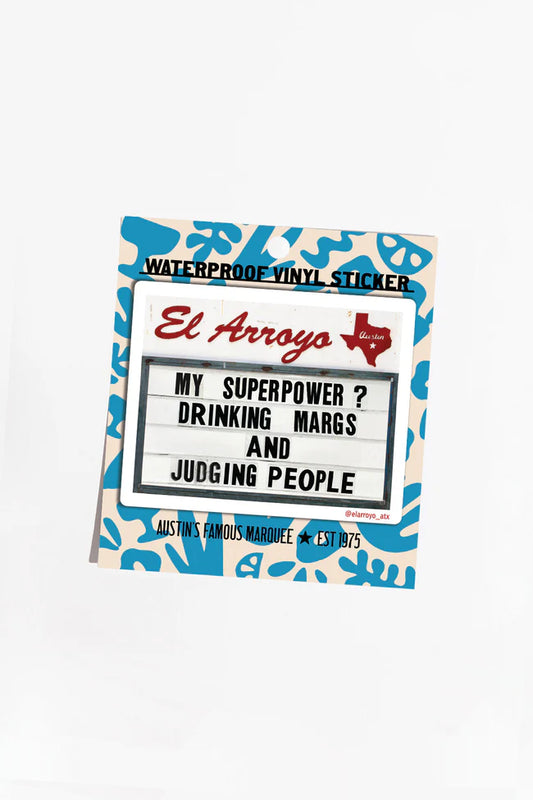 My Super Power - Sticker Stickers